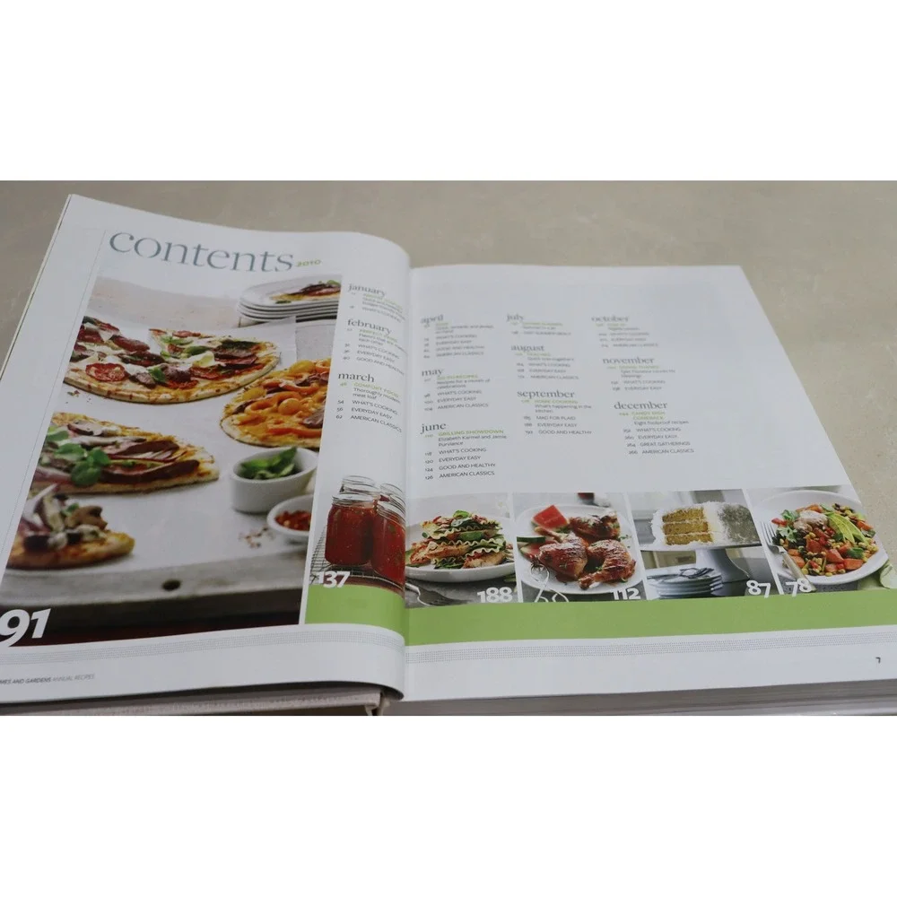 Better Homes and Gardens Annual Recipes 2010 Hardcover Cookbook 320+ Recipes